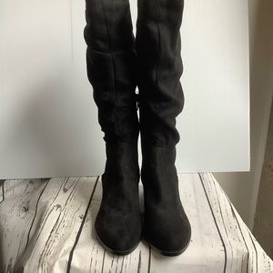 Charles David Women's Boots Black Suede Size 5.5 M